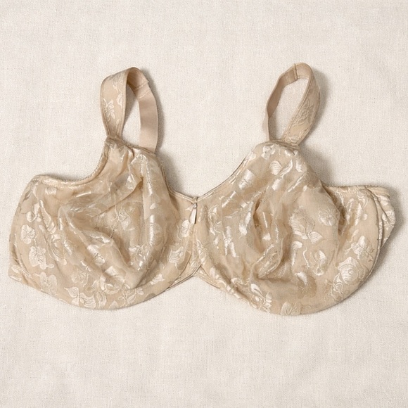 Wacoal Awareness Underwire Bra 85567 Beige US 42H Full Coverage - Picture 2 of 7